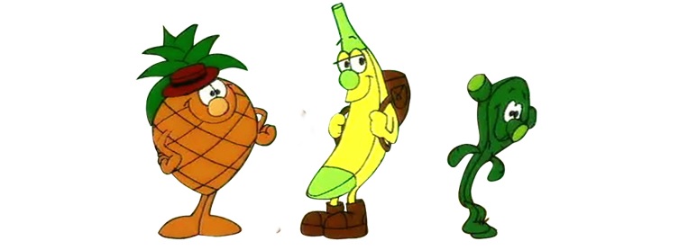 los fruitis dibujos animados